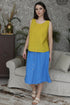 Image 16 of Loose linen blouse and sleeveless & relaxed fit Kathy from Baltic Linen
